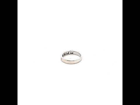 18ct Gold Half Eternity Ring 0.60cts N.V. £1700