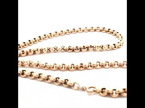9ct Yellow Gold Belcher Chain N.V. £2100