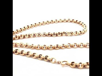 9ct Yellow Gold Belcher Chain N.V. £2100