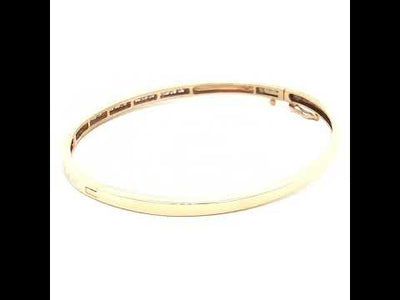 9ct Yellow Gold Diamond Bangle N.V. £2100