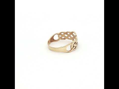 9ct Yellow Gold Celtic Ring N.V. £160