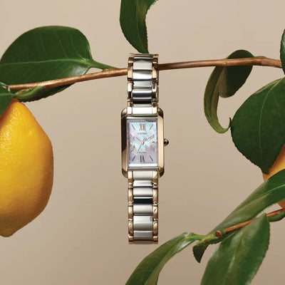 Citizen 'L Bianca' Mother Of Pearl Watch