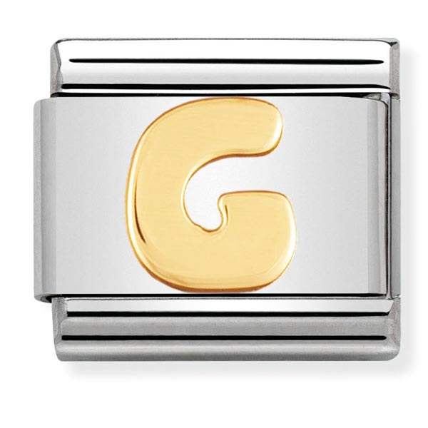 Classic Gold Letter G Charm