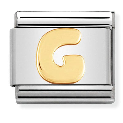 Classic Gold Letter G Charm