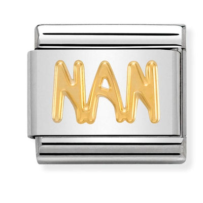 Classic Gold Nan Charm