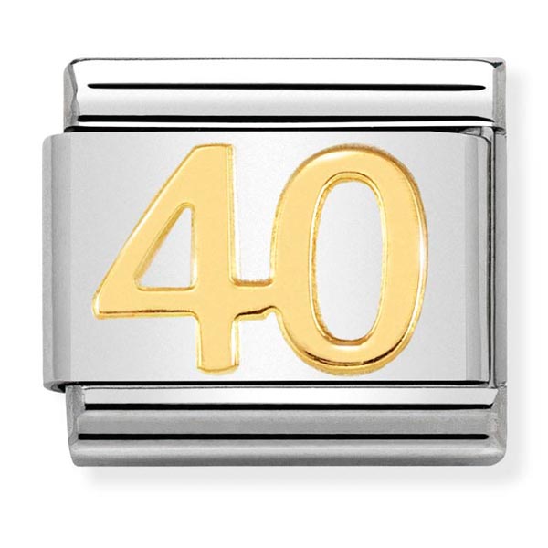 Classic Gold 40 Charm