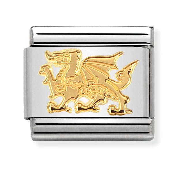 Classic Gold Dragon Bracelet Charm