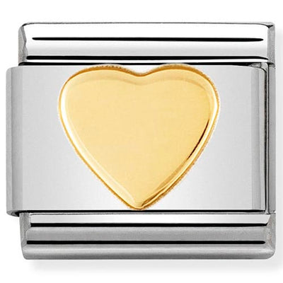 Classic Gold Heart Charm