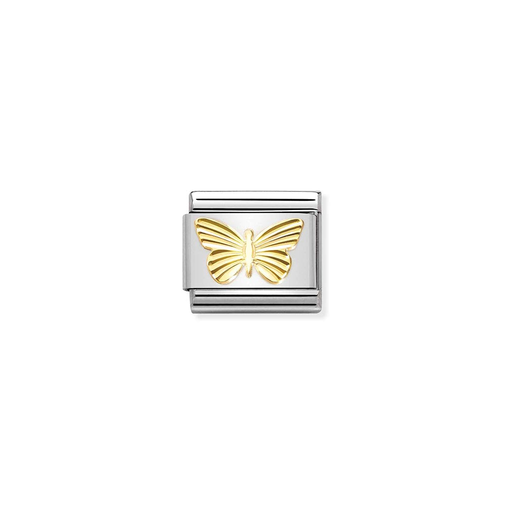 Classic Gold Butterfly Charm