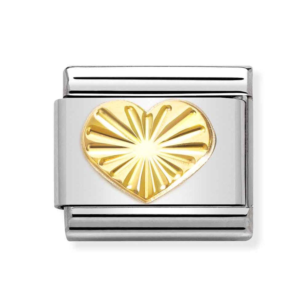 Classic Gold Heart Charm