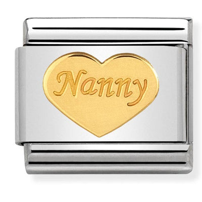 Classic Gold Nanny Charm