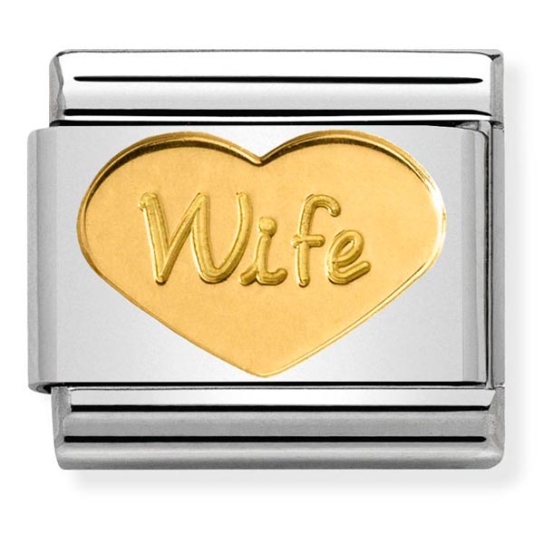 Classic Gold Wife Charm