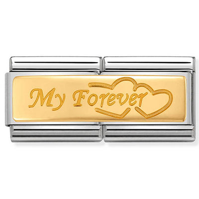 Nomination Double Length My Forever Charm