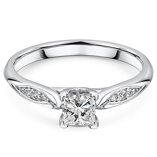 Diamond Solitaire Engagement Ring