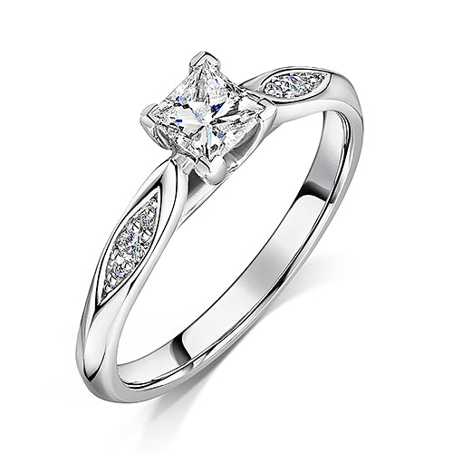 Diamond Solitaire Engagement Ring