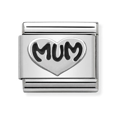 Mum silver Nomination charm