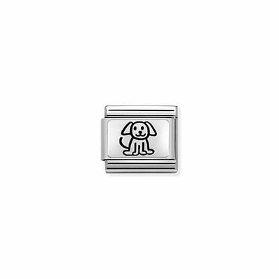 Silvershine Family Dog Charm