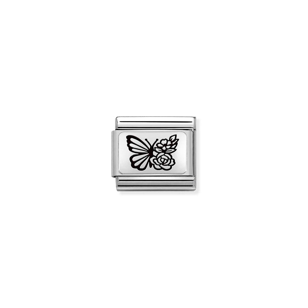Silvershine Butterfly Charm