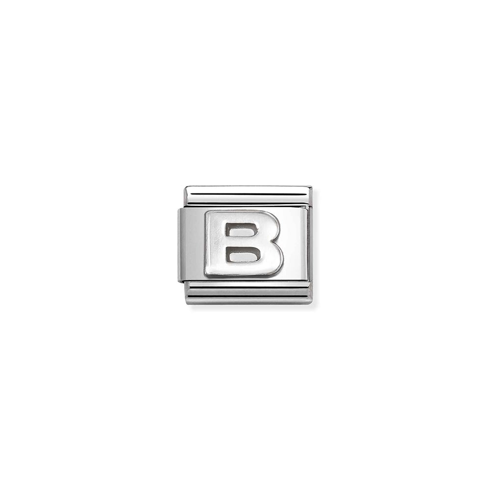 Silvershine Initial "B" Charm