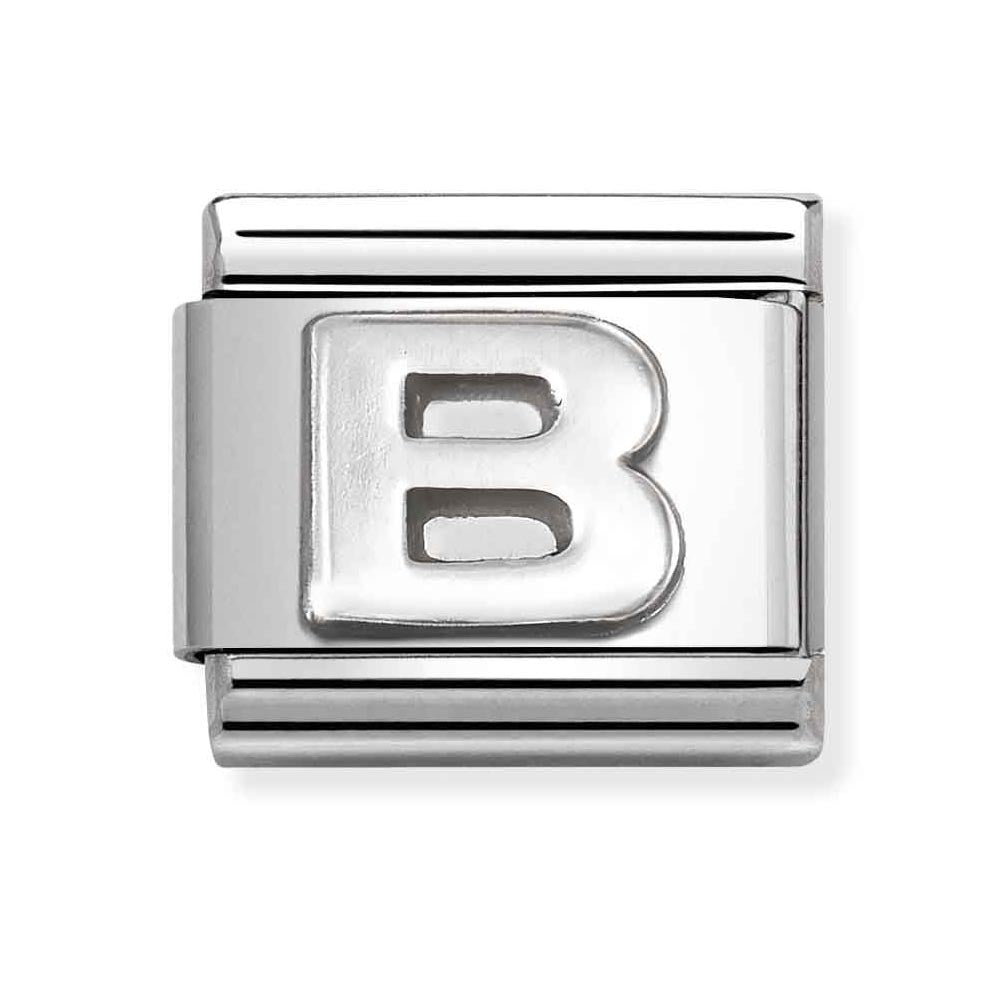 Silvershine Initial "B" Charm