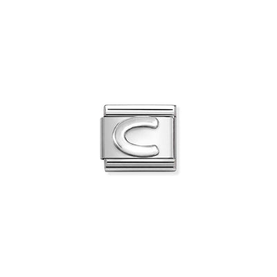 Silvershine Initial "C" Charm