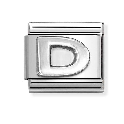 Silvershine Initial "D" Charm