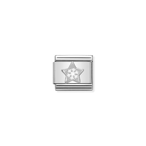 Silvershine Snowflake Star Charm