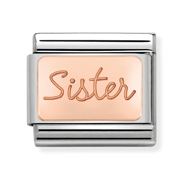 Nomination Sister Bracelet Charm Rose Gold