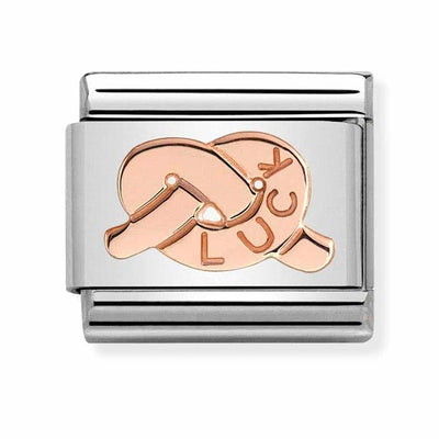 Rose Gold Luck Charm