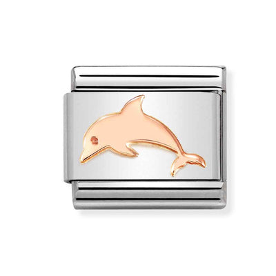 Nomination Rose Gold Dolphin Charm