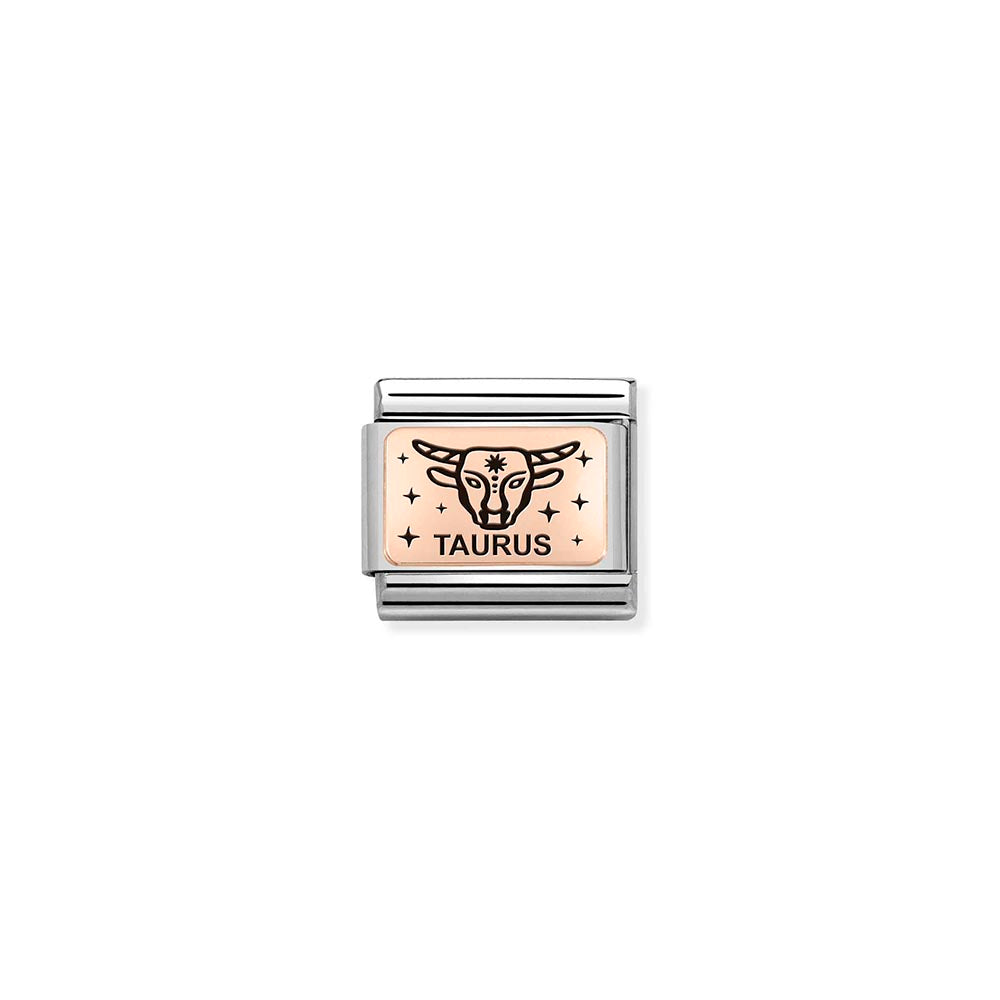 Nomination Rose Gold Taurus Charm