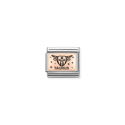 Nomination Rose Gold Taurus Charm