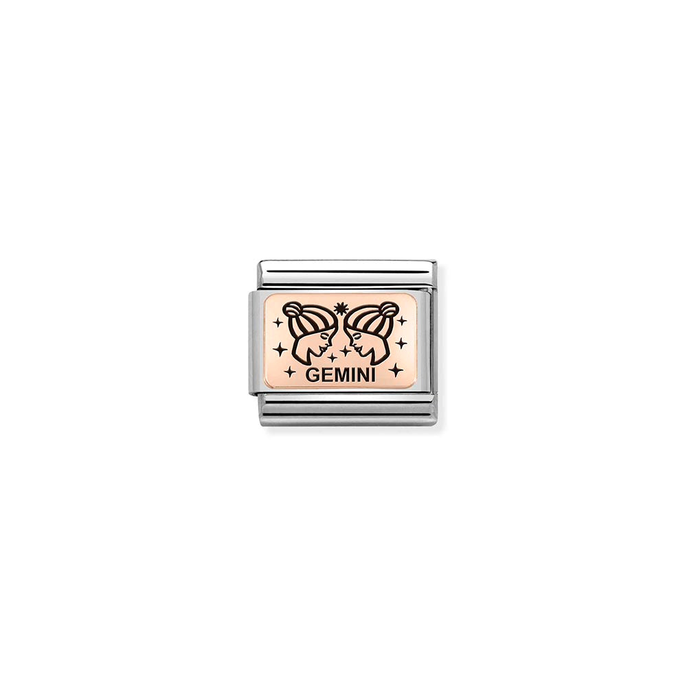 Nomination Rose Gold Gemini Charm