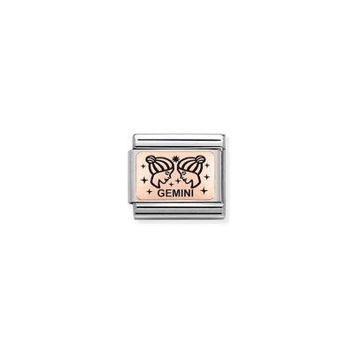 Nomination Rose Gold Gemini Charm