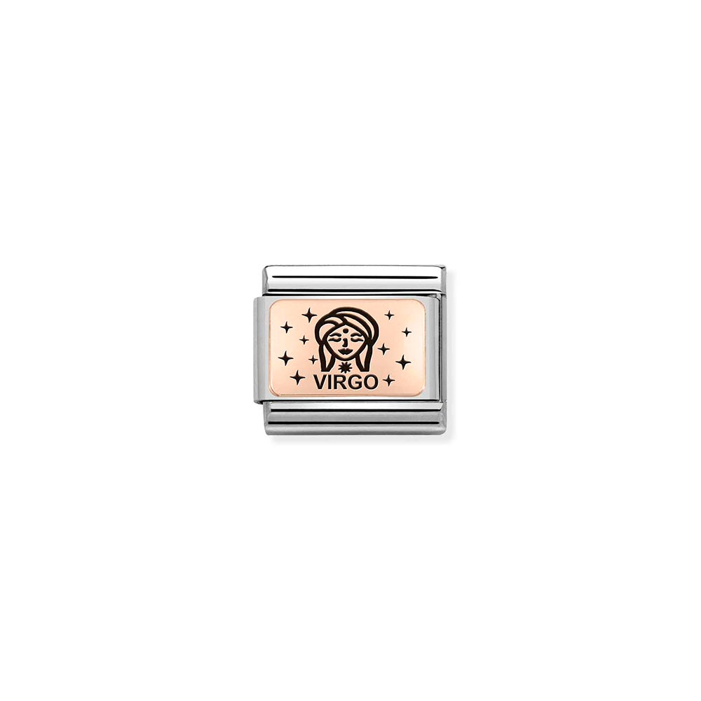 Nomination Rose Gold Virgo Charm