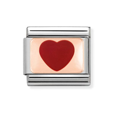 Nomination Enamel Heart Charm