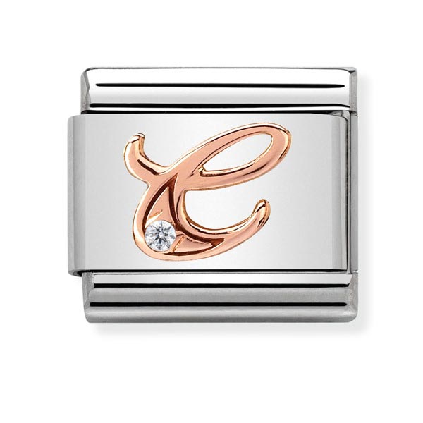 Nomination CZ Letter C Charm