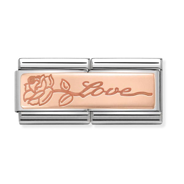 Nomination Double Length Love Charm