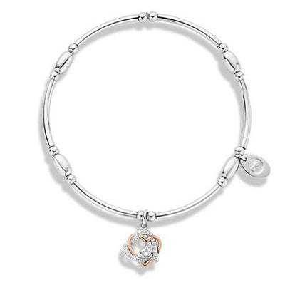 Clogau Always in my Heart White Topaz Affinity Bracelet