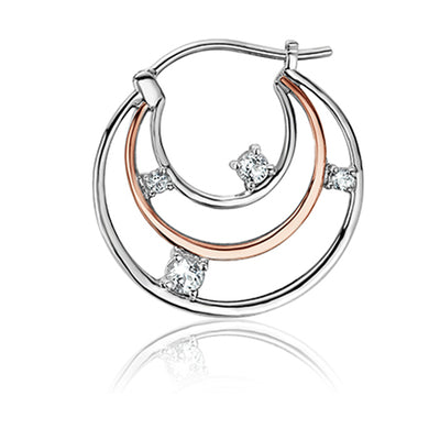 Clogau Awyr Y Nos Drop Earrings Close up