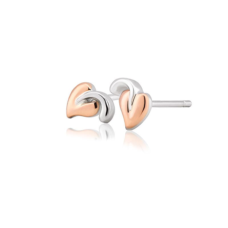 Clogau Silver & 9ct Gold Tree Of Life Stud Earrings