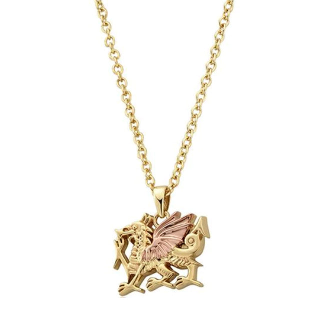 Clogau Welsh Dragon Pendant Necklace