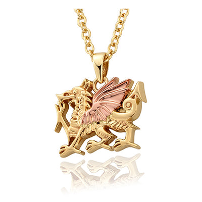 Clogau Welsh Dragon Pendant Necklace