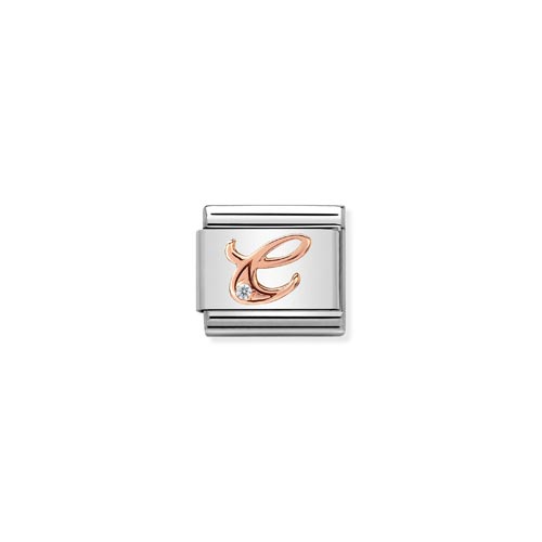 Nomination CZ Letter C Charm