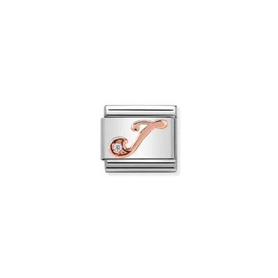 Nomination CZ Letter J Charm