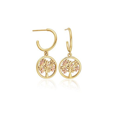 Clogau 9ct Gold Tree Of Life Earrings